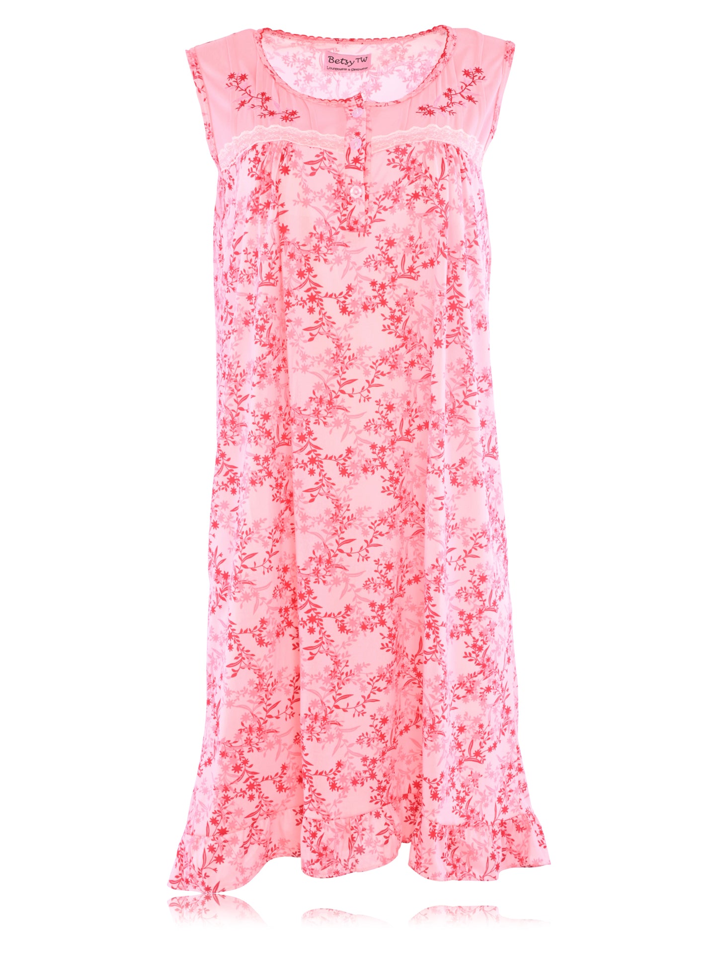 JEFFRICO Womens Sleeveless Nightgowns Sleepwear Soft Pajama Dress Nightshirts