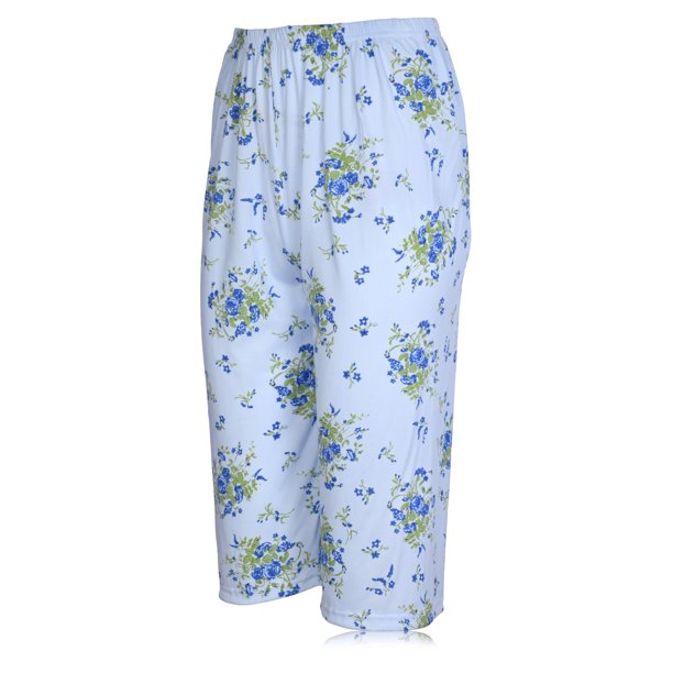 JEFFRICO Womens Pajamas For Women Capri Set Sleepwear Soft Pajamas