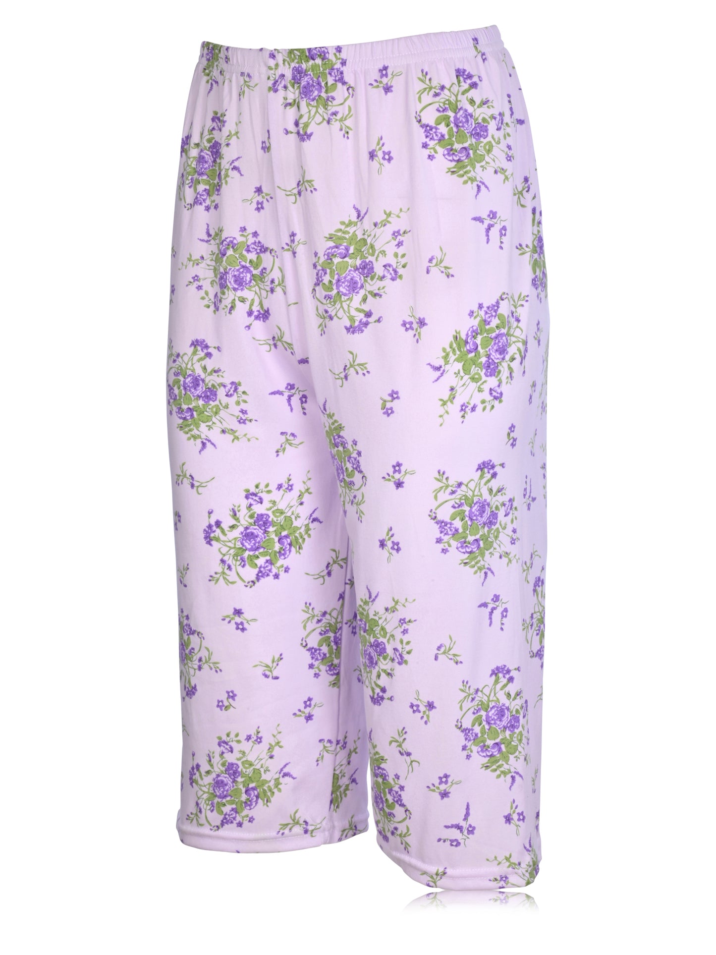 JEFFRICO Womens Pajamas For Women Capri Set Sleepwear Soft Pajamas