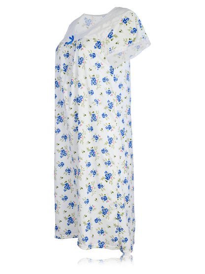 JEFFRICO Womens Nightgowns Sleepwear Soft Pajama Dress Nightshirts