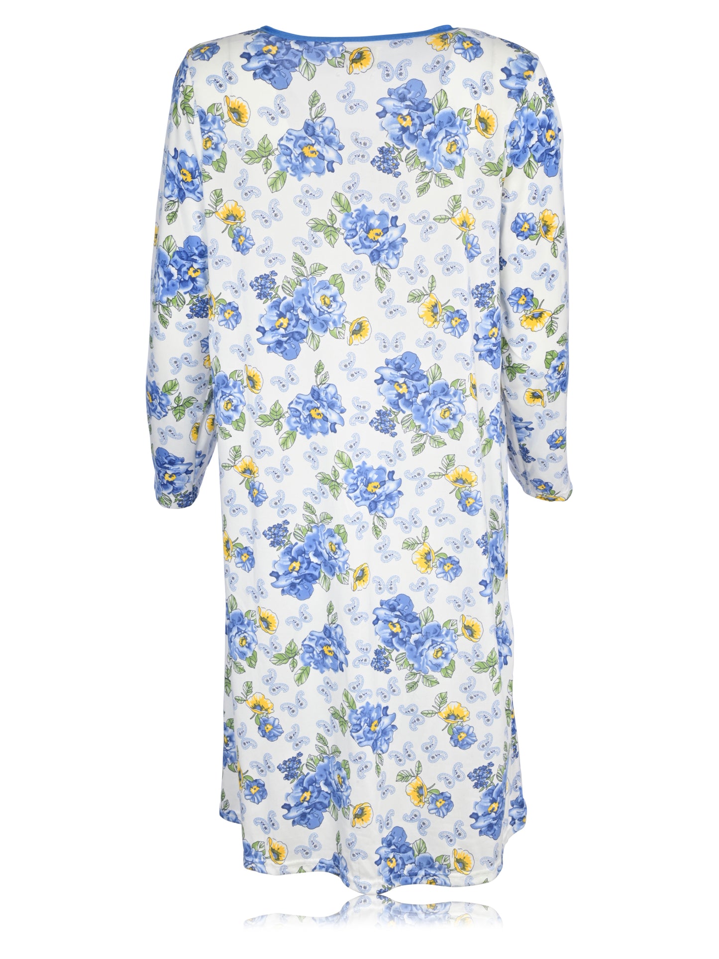 JEFFRICO Womens Long Sleeve Nightgowns Sleepwear Soft Pajama Dress Nightshirts