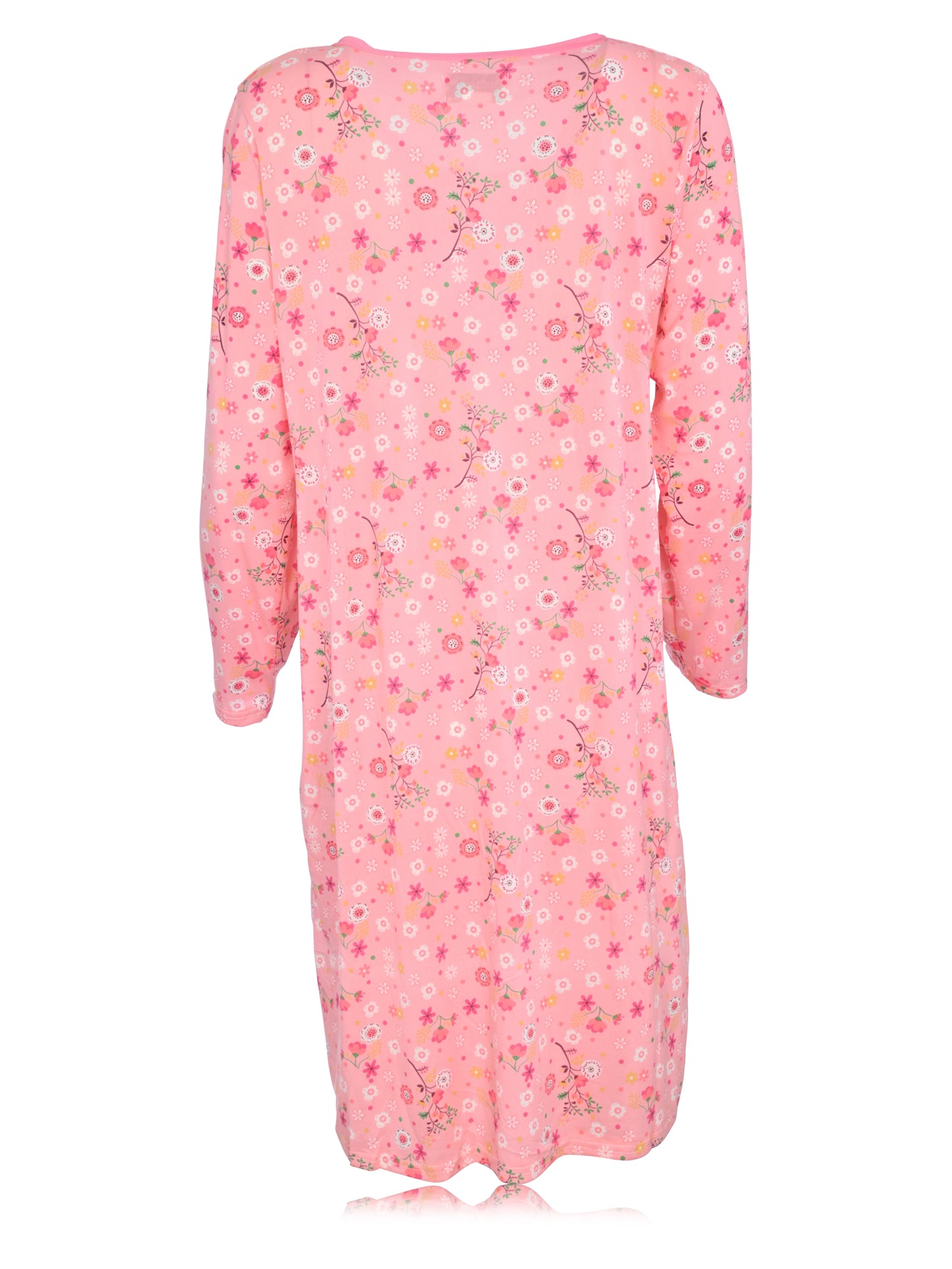 JEFFRICO Womens Long Sleeve Nightgowns Sleepwear Soft Pajama Dress Nightshirts