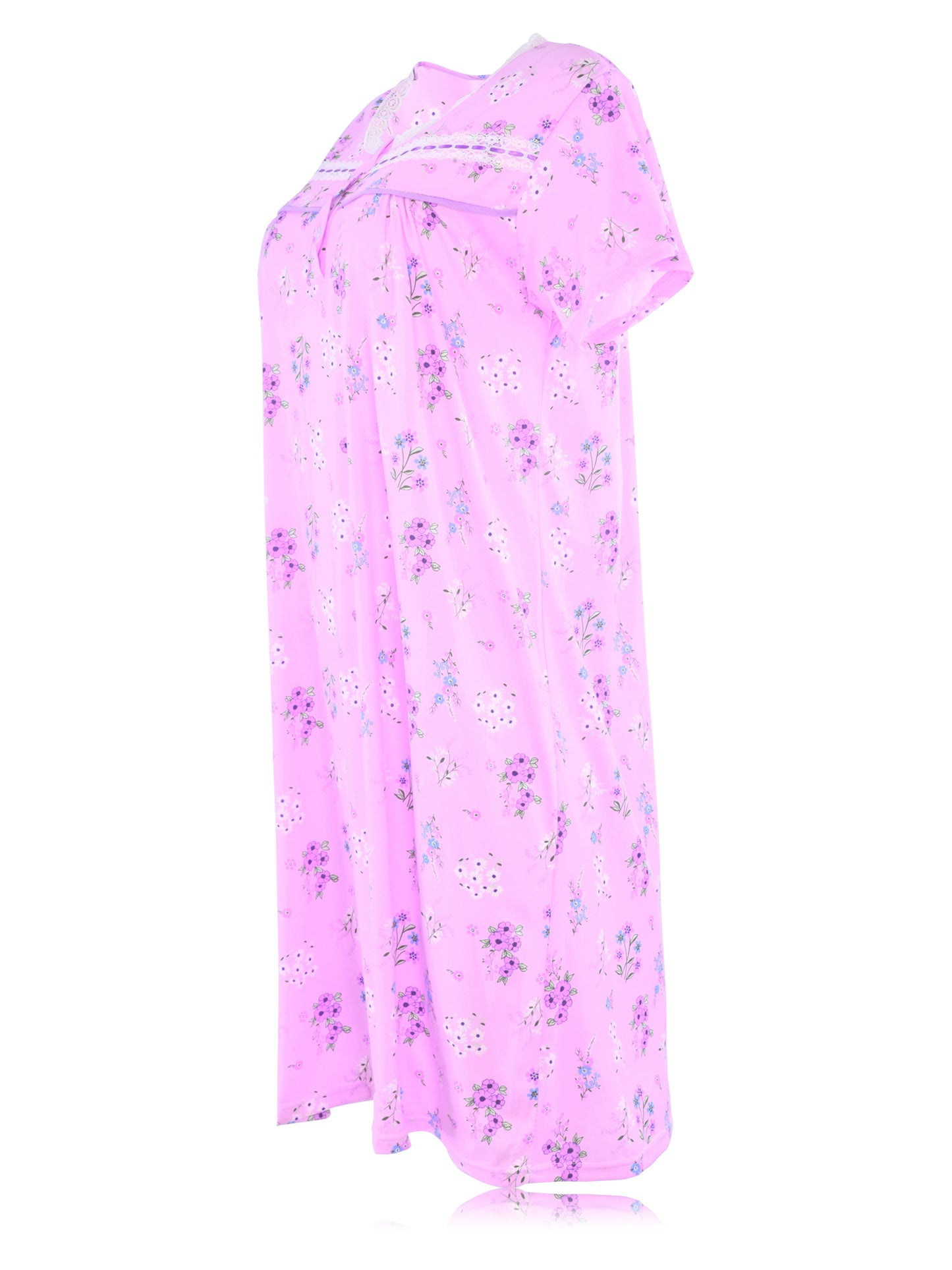JEFFRICO Womens Nightgowns Sleepwear Soft Pajama Dress Nightshirts