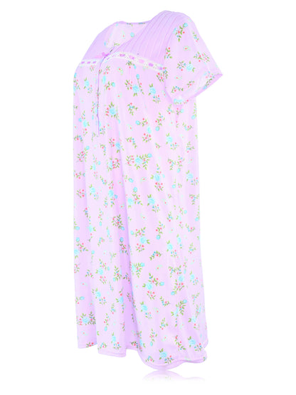 JEFFRICO Womens Short Sleeve Nightgowns Sleepwear Soft Pajama Dress Nightshirts