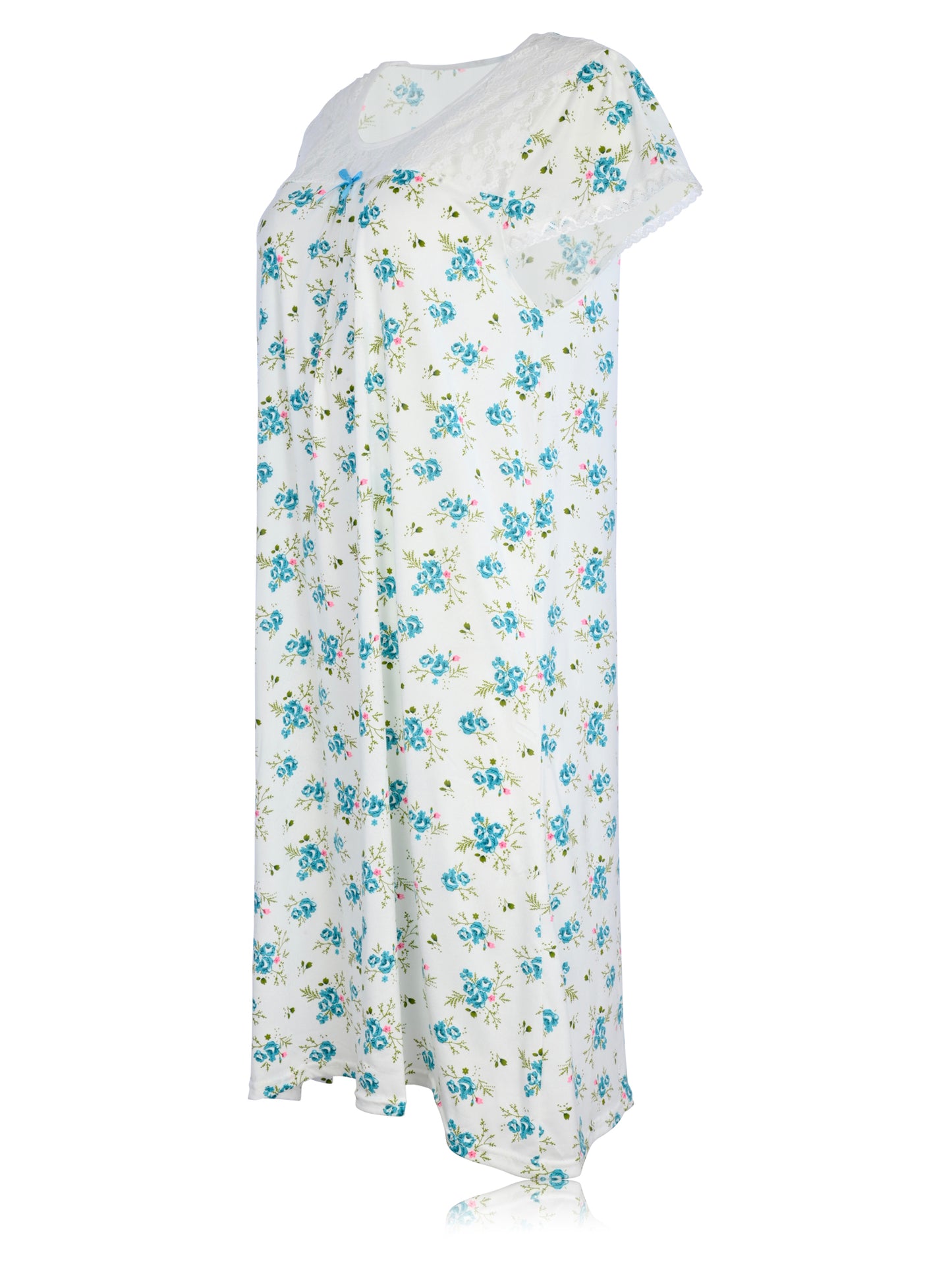 JEFFRICO Womens Nightgowns Sleepwear Soft Pajama Dress Nightshirts