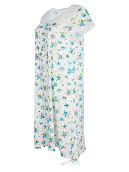 JEFFRICO Womens Nightgowns Sleepwear Soft Pajama Dress Nightshirts