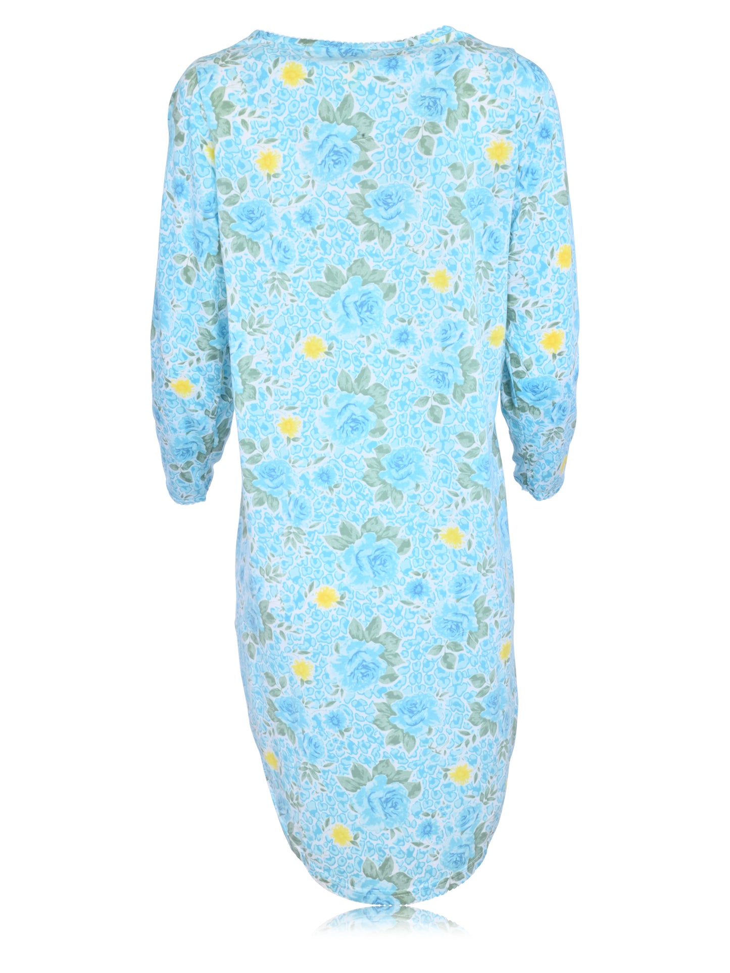 JEFFRICO Womens Long Sleeve Nightgowns Sleepwear Soft Pajama Dress Nightshirts