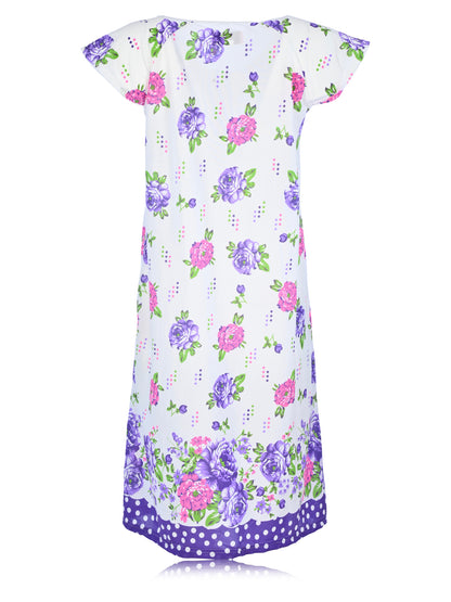 JEFFRICO Womens Nightgowns Sleepwear Soft Pajama Dress Nightshirts