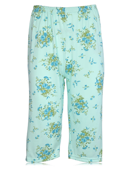 JEFFRICO Womens Pajamas For Women Capri Set Sleepwear Soft Pajamas