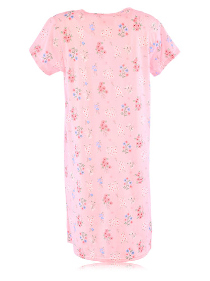JEFFRICO Womens Nightgowns Sleepwear Soft Pajama Dress Nightshirts