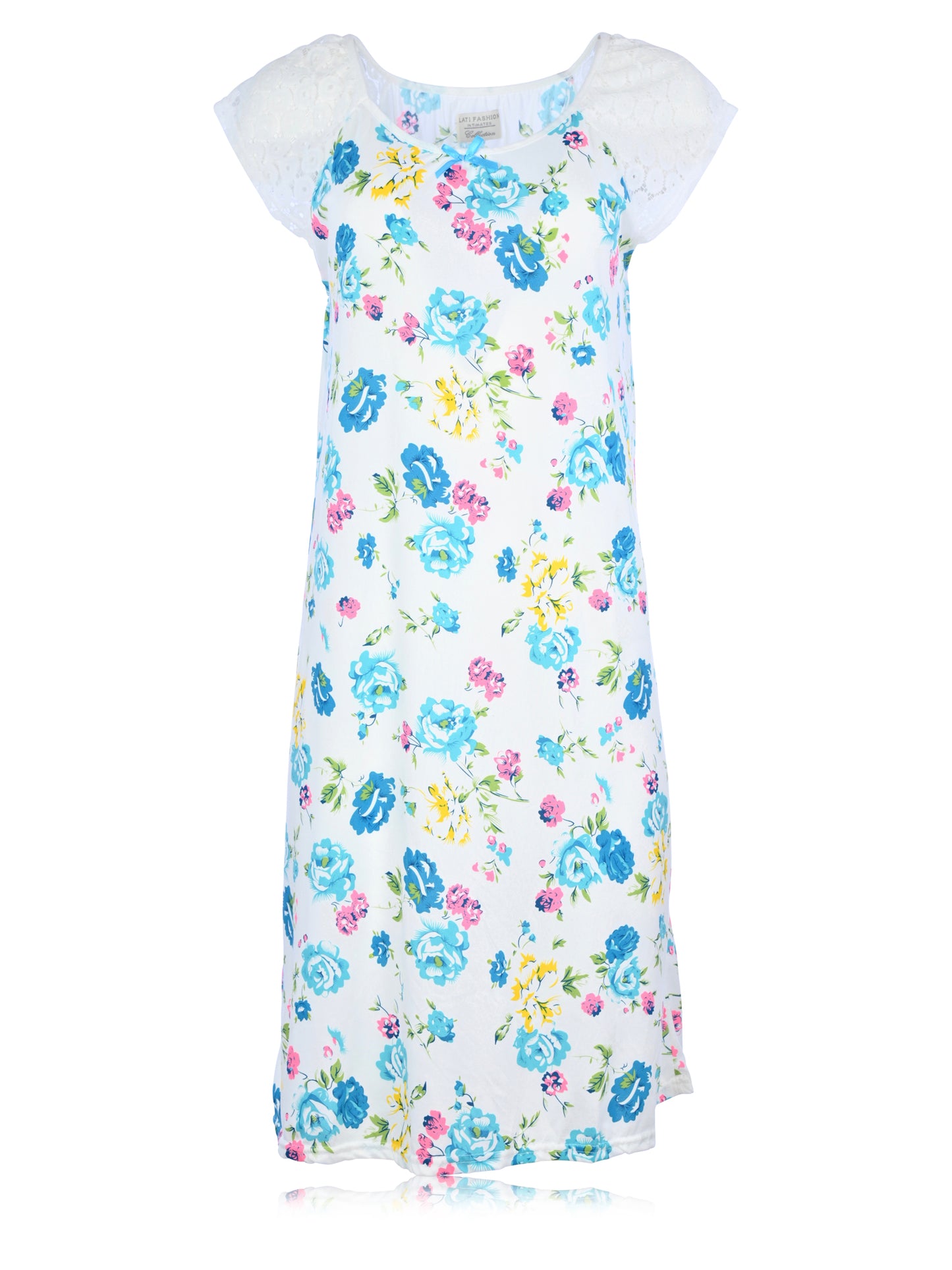 JEFFRICO Womens Nightgowns Sleepwear Soft Pajama Dress Nightshirts