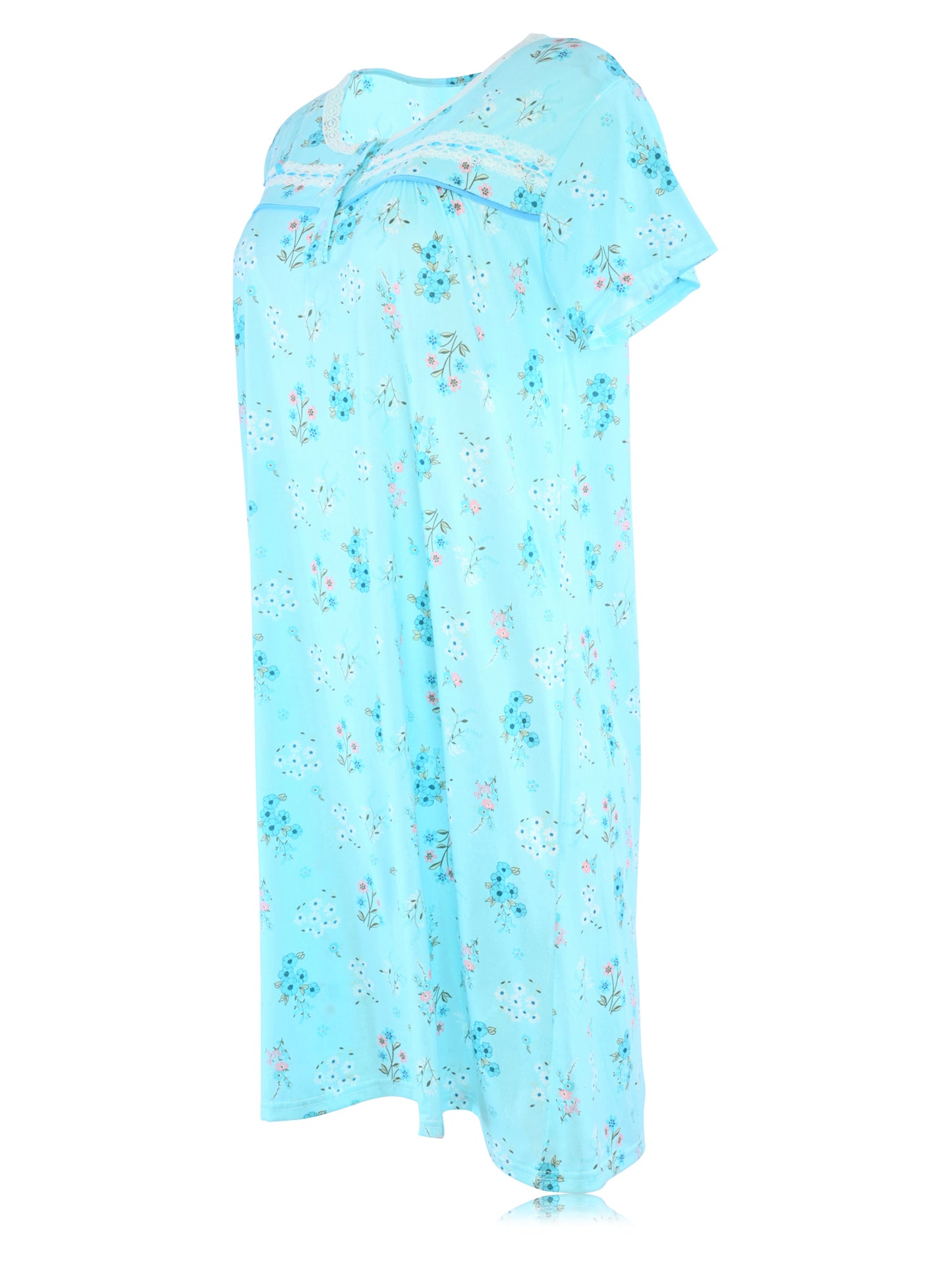 JEFFRICO Womens Nightgowns Sleepwear Soft Pajama Dress Nightshirts