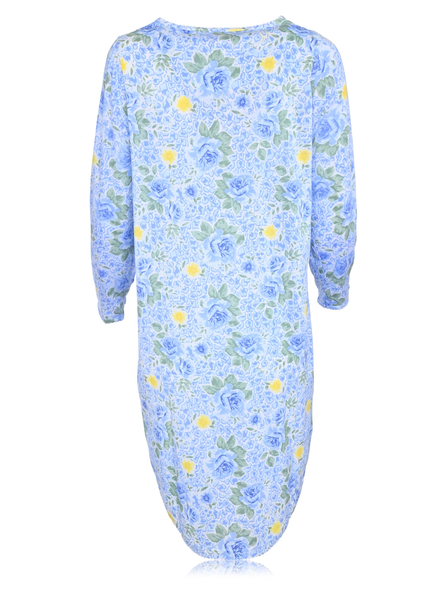 JEFFRICO Womens Long Sleeve Nightgowns Sleepwear Soft Pajama Dress Nightshirts