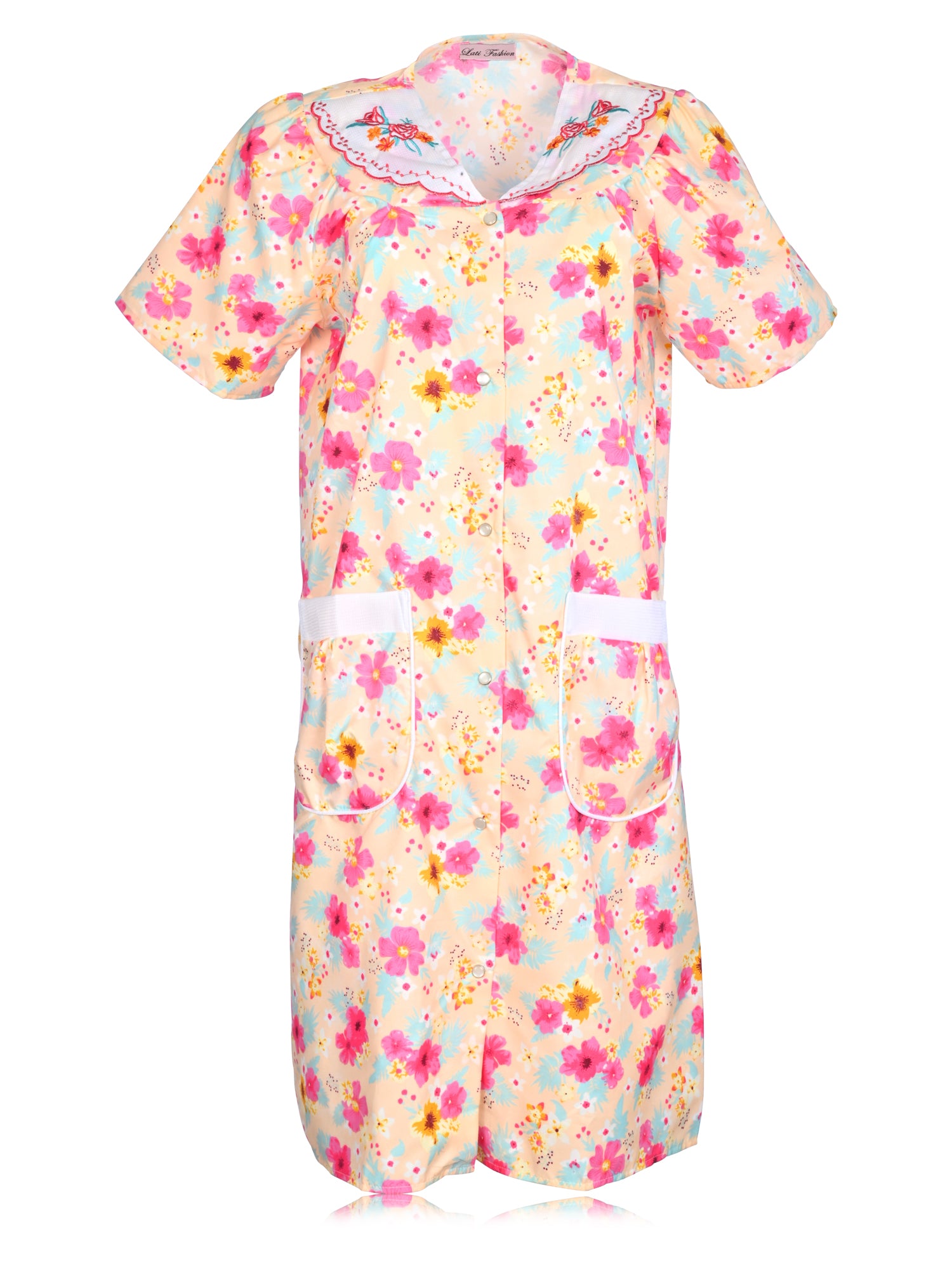 JEFFRICO House Dresses for Women with Pockets JEFFRICO House Dresses for Women with Pockets
