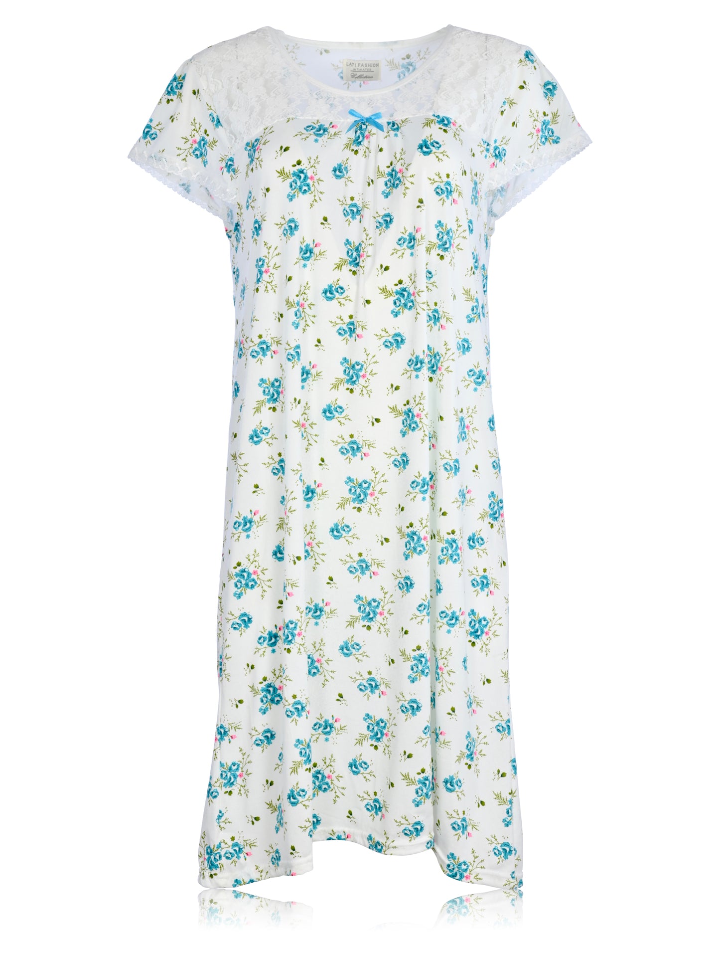 JEFFRICO Womens Nightgowns Sleepwear Soft Pajama Dress Nightshirts