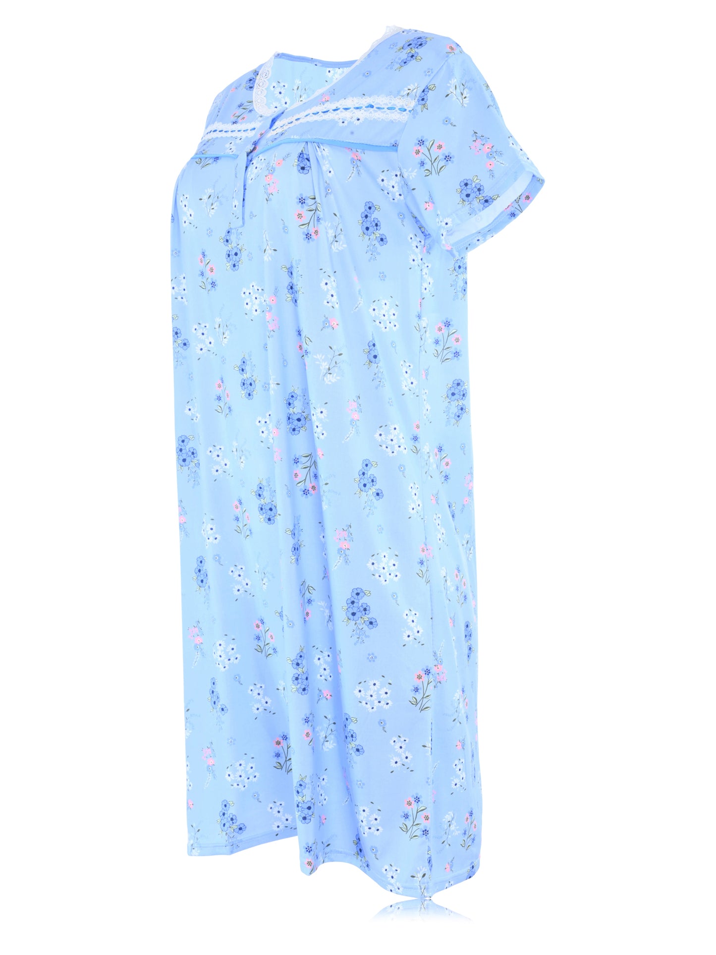 JEFFRICO Womens Nightgowns Sleepwear Soft Pajama Dress Nightshirts