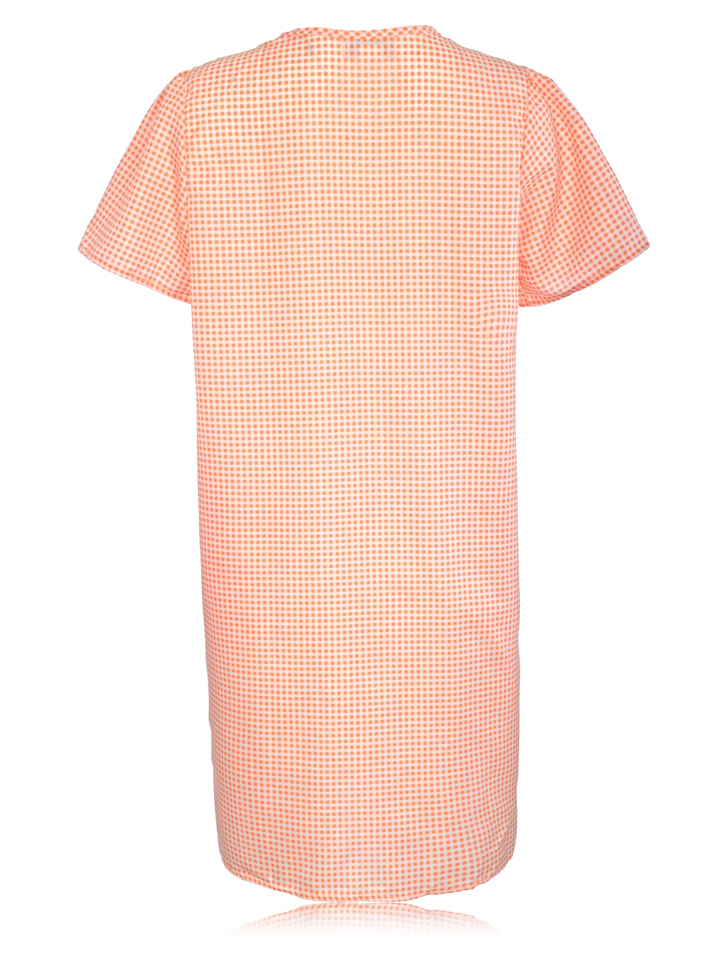 JEFFRICO House Dresses for Women with Pockets - Lightweight Breathable Short Sleeve Muumuu & Nightgowns - Snap Front Housecoat and Dusters for Women